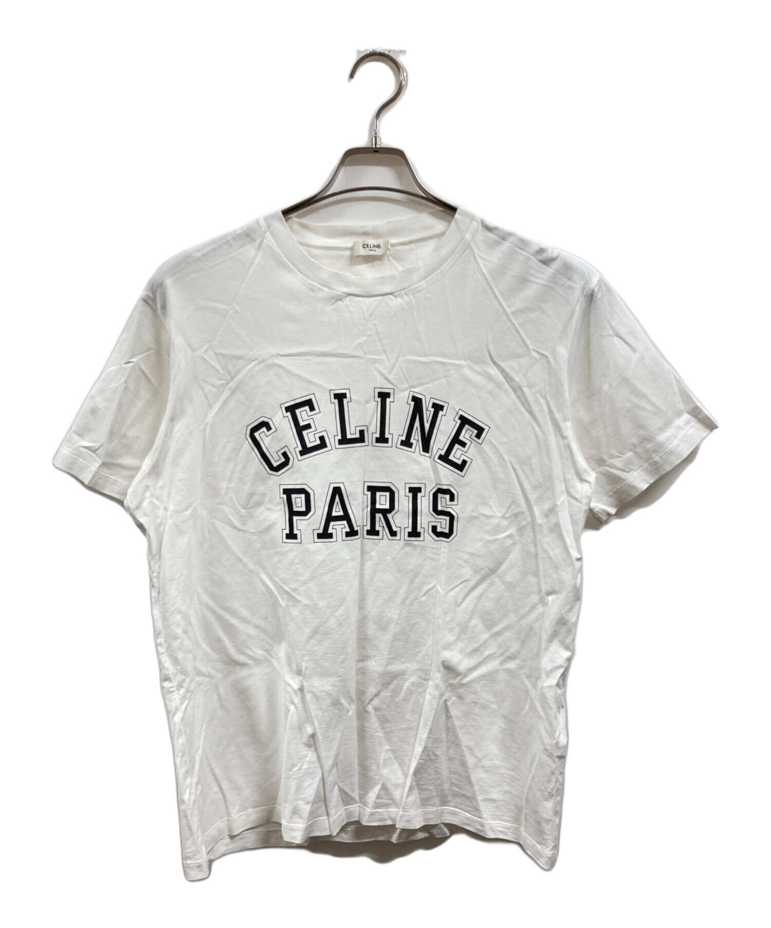 【CELINE】セリーヌ ルーズ Tシャツ コットンジャージー ベージュ 半袖 楽天市場】CELINE セリーヌ Cotton Jersey Loose T-Shirts ルーズT