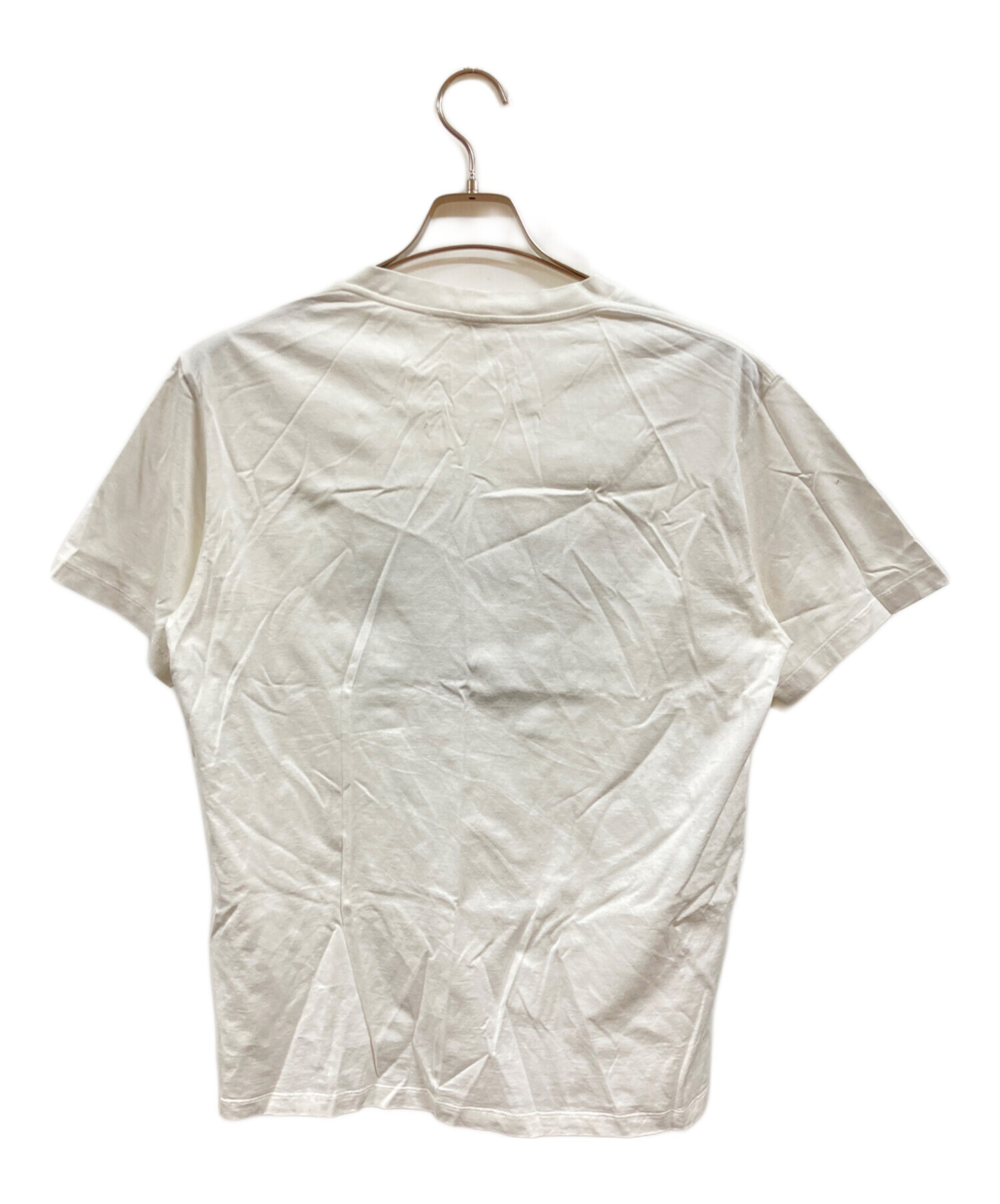 【CELINE】セリーヌ ルーズ Tシャツ コットンジャージー ホワイト 半袖S 新品未使用 CELINE（セリーヌ） Tシャツ Logo Loose T-Shirts RX0BO671Q メンズ