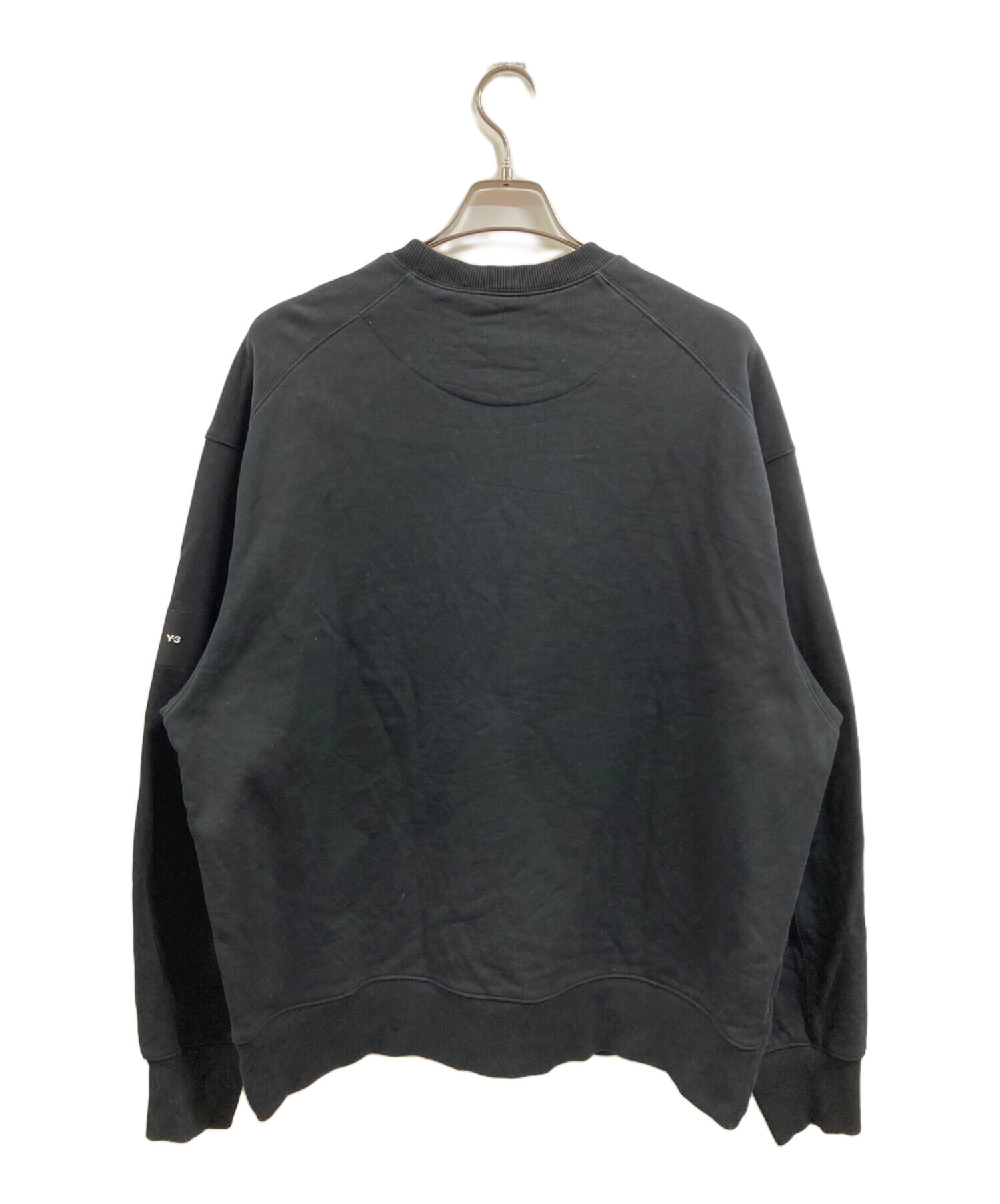 中古・古着通販】Y-3 (ワイスリー) FT CREW SWEAT ブラック サイズ:L 