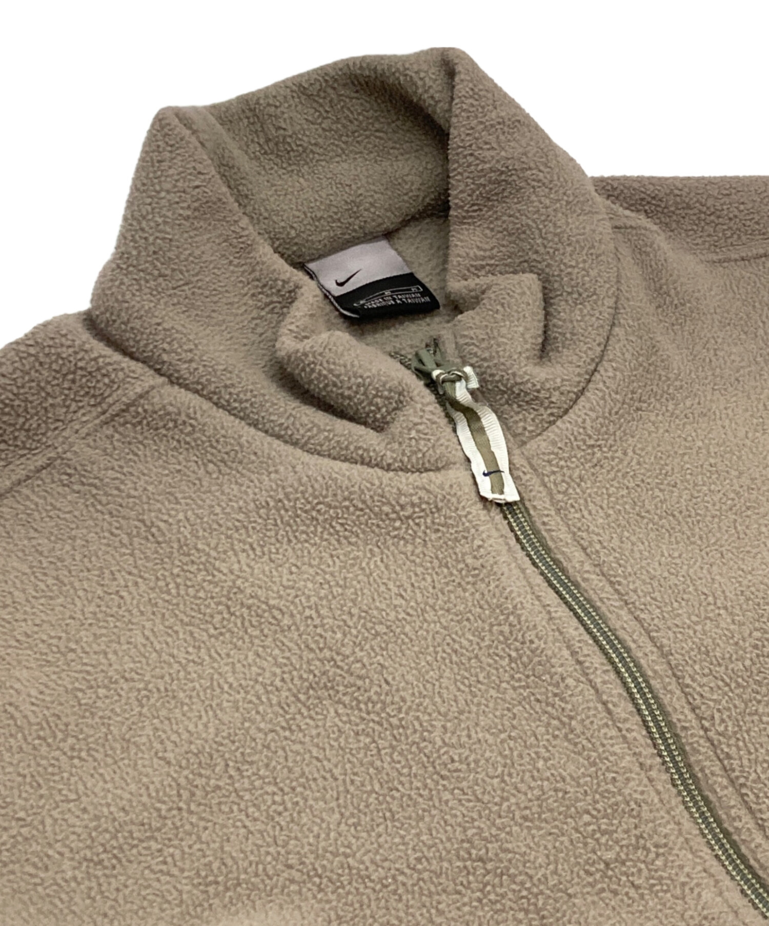 中古・古着通販】NIKE (ナイキ) フリースベスト ベージュ サイズ:M 