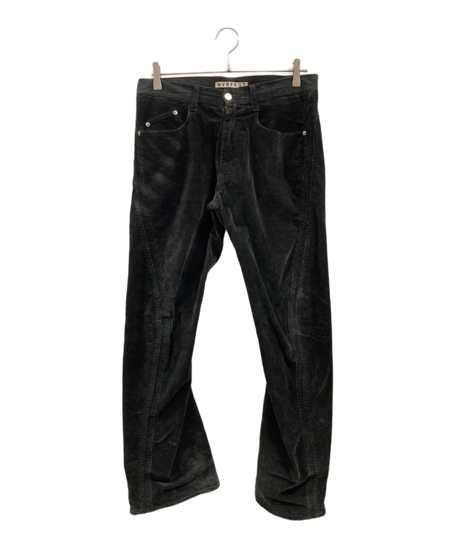 中古・古着通販】NVRFRGT (ネヴァーフォーゲット) CORDUROY 3D TWISTED 
