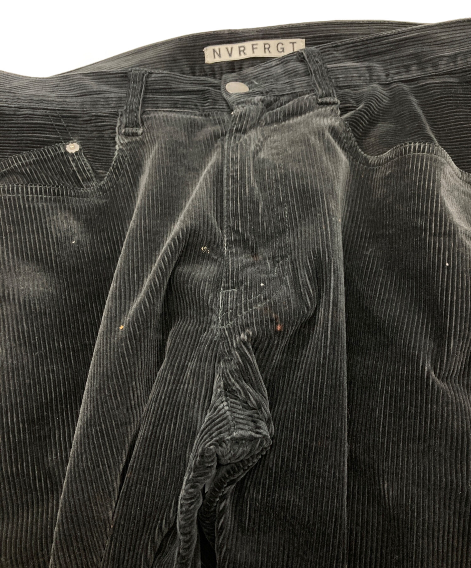 中古・古着通販】NVRFRGT (ネヴァーフォーゲット) CORDUROY 3D TWISTED 