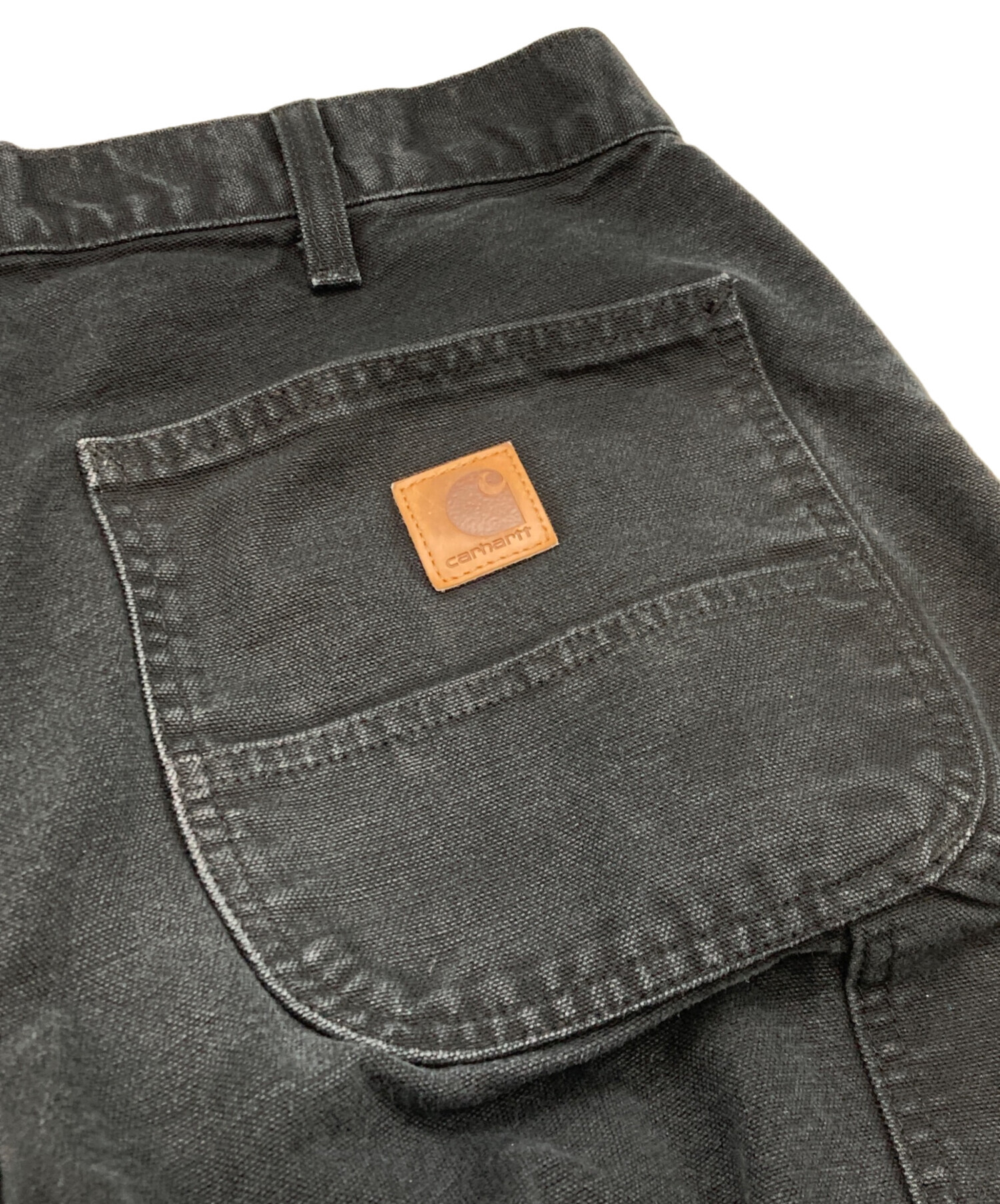 カーハート ブラックデニム　ペインターパンツ　古着 USA製 size:W31×L30 【 Carhartt 】カーハート ペインターパンツ 5