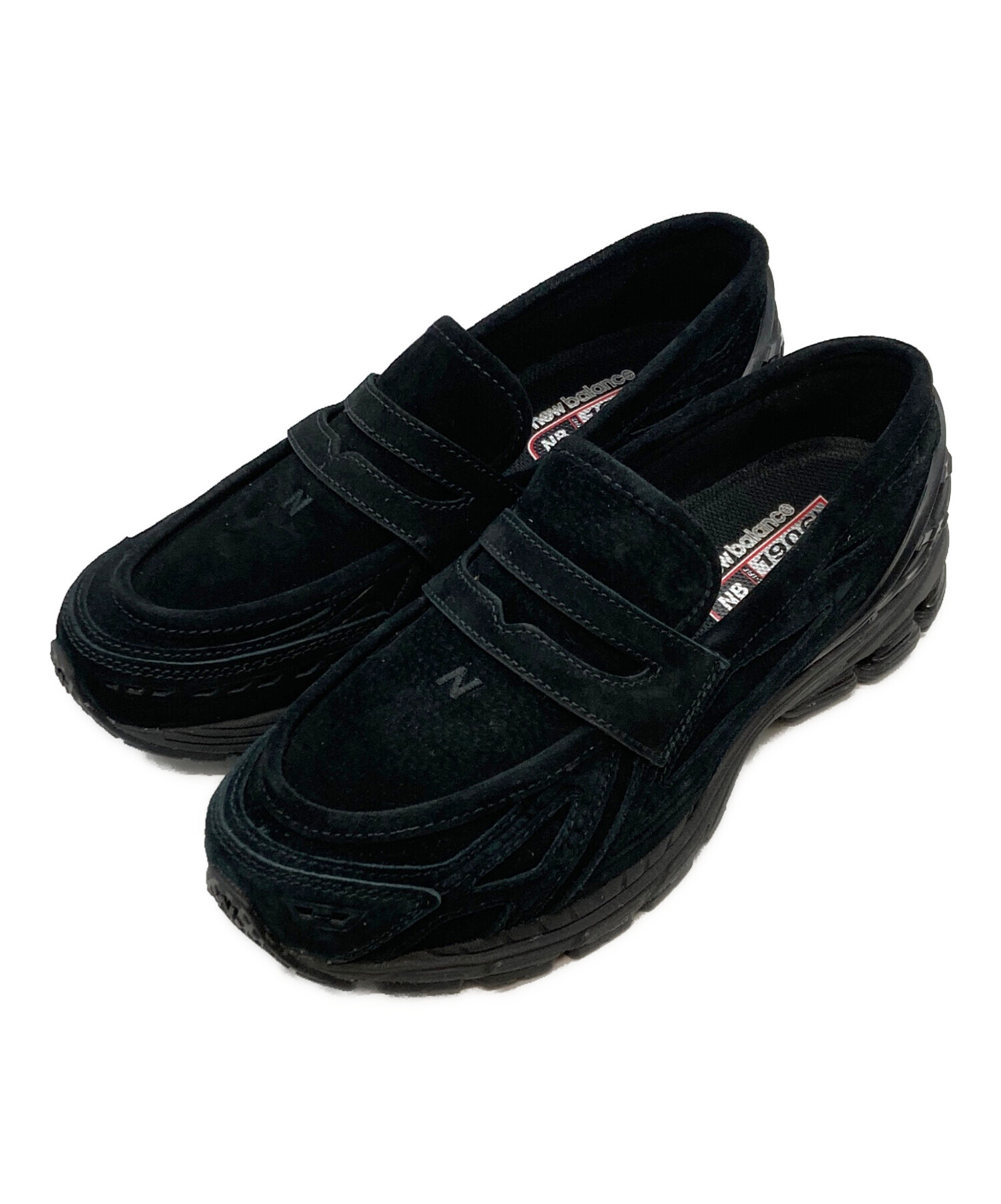 中古・古着通販】NEW BALANCE (ニューバランス) ローファー ブラック 
