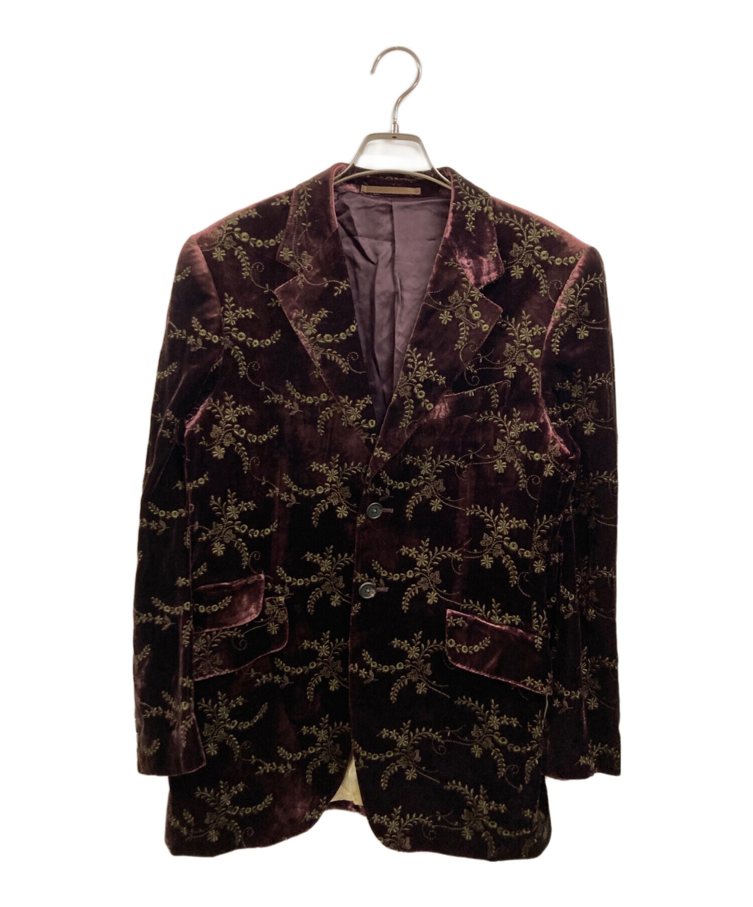 中古・古着通販】Paul Smith (ポールスミス) ベロアジャケット レッド