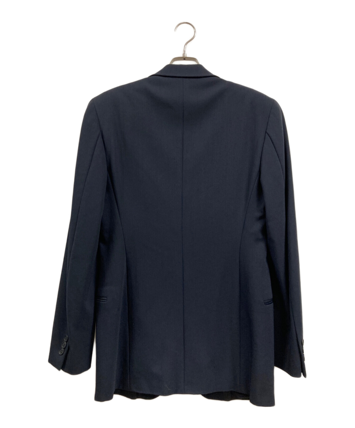 新品タグ付き✨【エンポリオアルマーニ】ジャケット 綿100% ネイビー 52 中古・古着通販】EMPORIO ARMANI (エンポリオ アルマーニ) ピークド