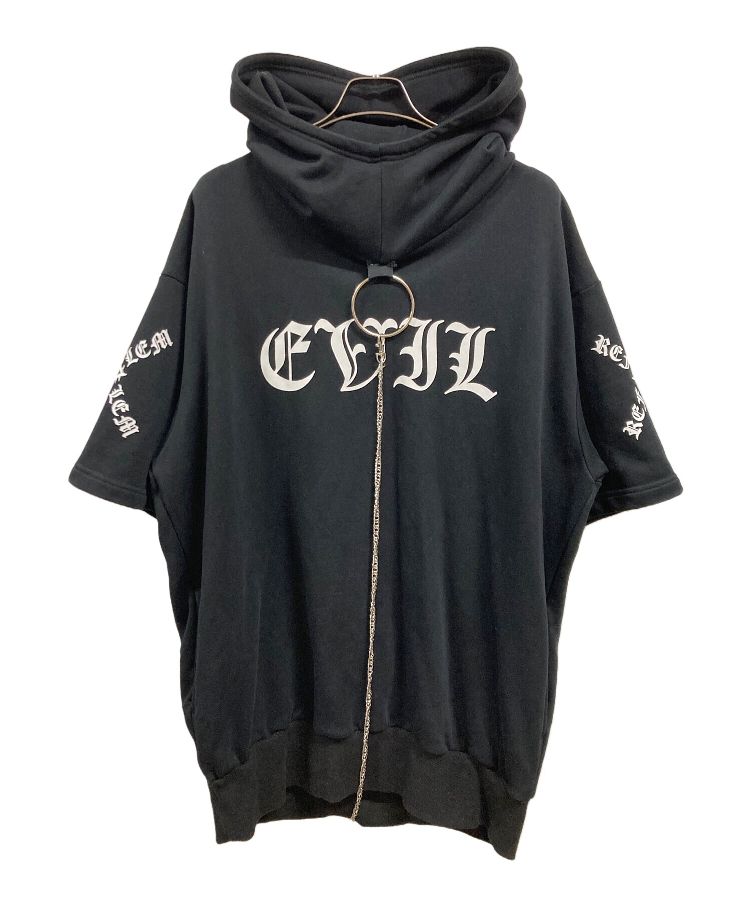 中古・古着通販】REFLEM (レフレム) リングチェーン付きPK ブラック