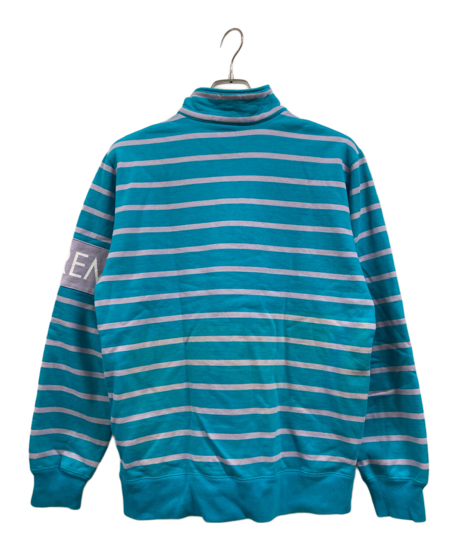 中古・古着通販】Supreme (シュプリーム) 16AWストライプハーフジップ 