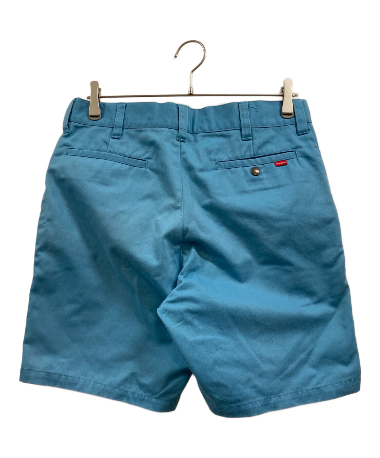 新品未使用　シュプリーム　ハーフパンツ　トレンド感　袋付き　30 中古・古着通販】Supreme (シュプリーム) ハーフパンツ ブルー サイズ