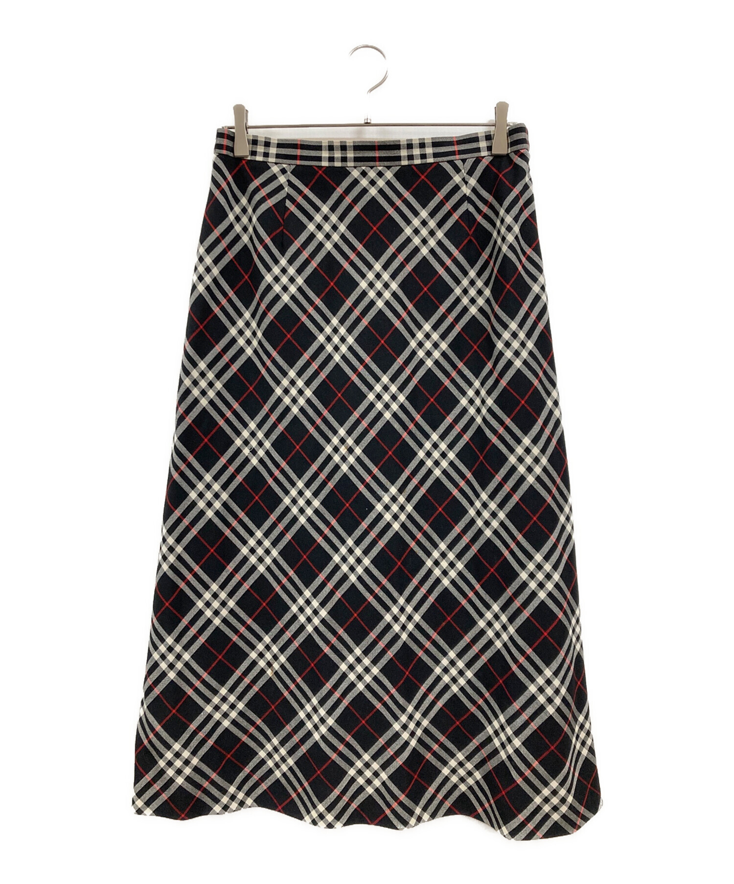 中古・古着通販】Burberry's (バーバリー) チェックスカート 中古・古着通販】Burberry's (バーバリー) チェックスカート