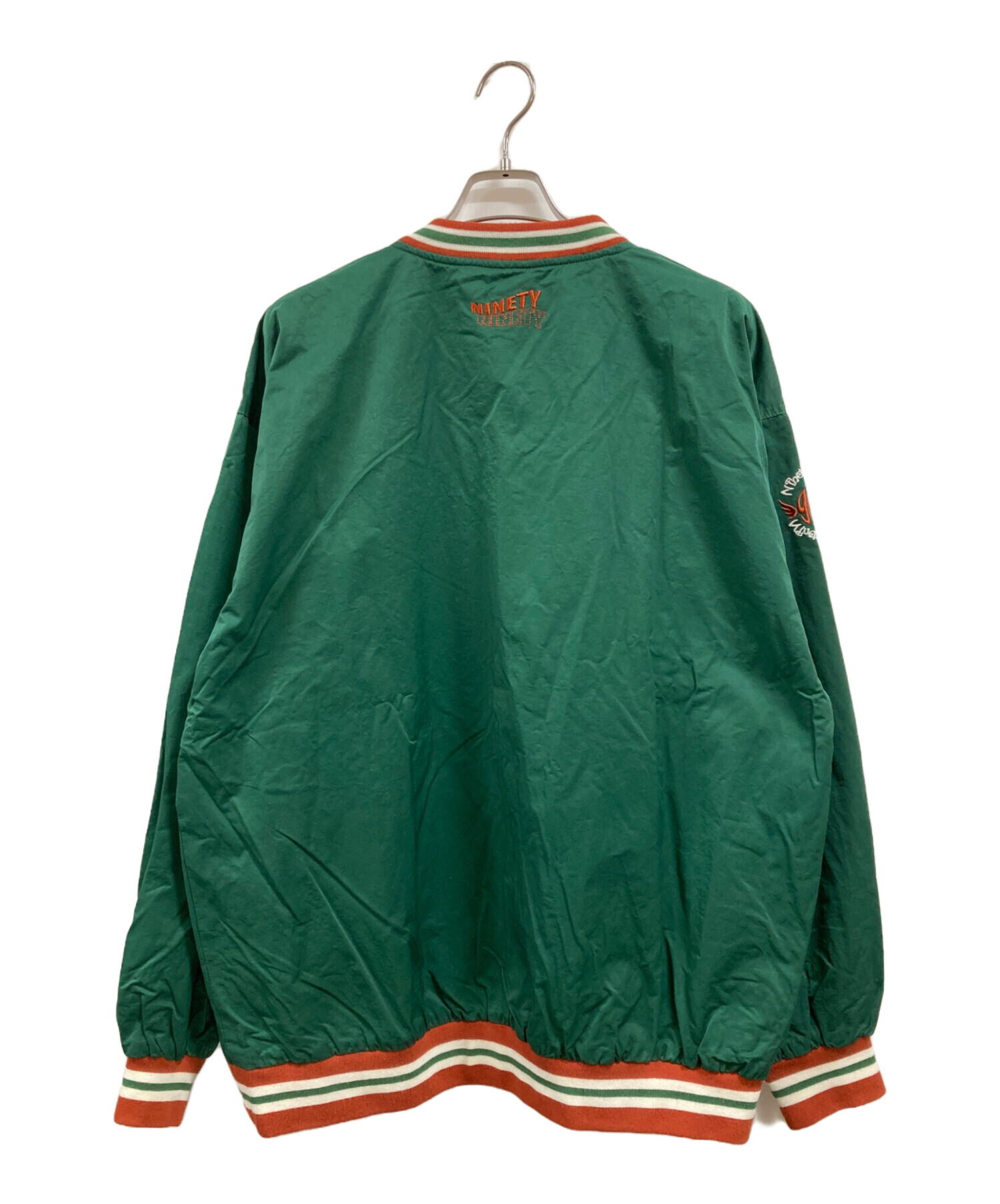 中古・古着通販】9090 (9090) Angel Nylon Pullover グリーン サイズ 