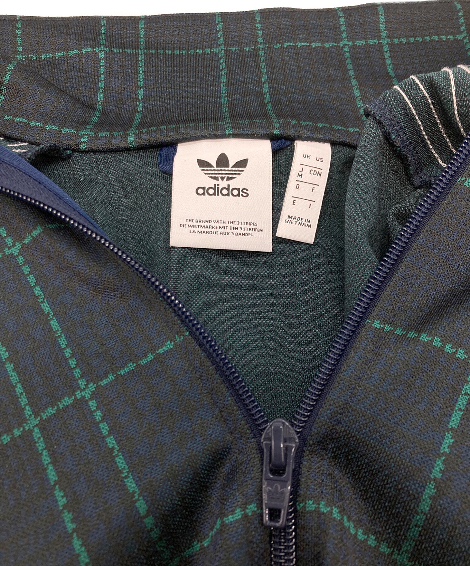 中古・古着通販】adidas (アディダス) タータン チェック トラック
