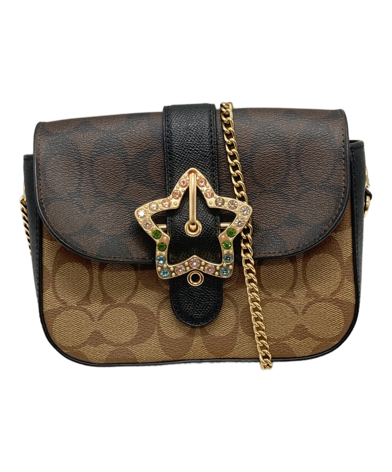 中古・古着通販】COACH (コーチ) コーティングキャンバスシグネチャー 