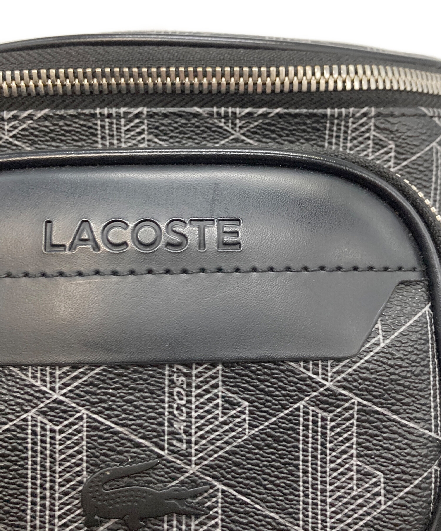 中古・古着通販】LACOSTE (ラコステ) ボディバッグ ブラック｜ブランド