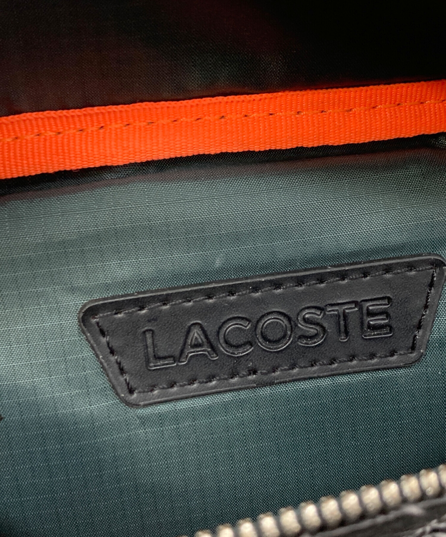 中古・古着通販】LACOSTE (ラコステ) ボディバッグ ブラック｜ブランド