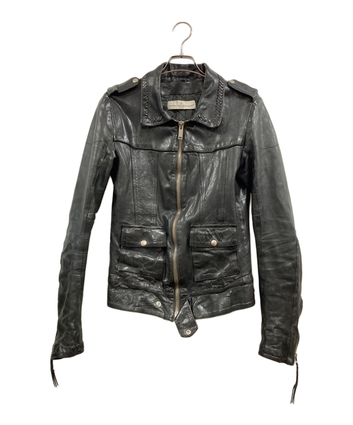 中古・古着通販】GOLDEN GOOSE (ゴールデングース) レザージャケット