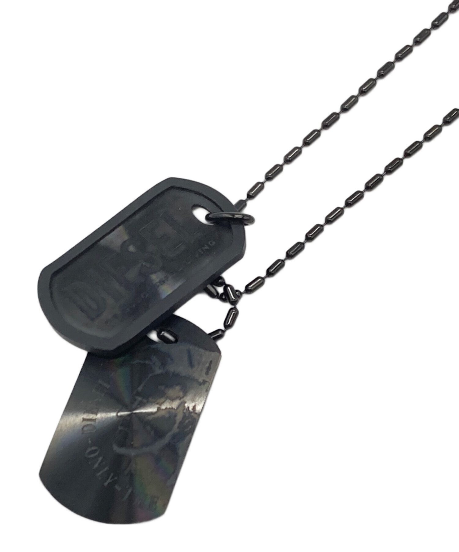 中古・古着通販】DIESEL (ディーゼル) ネックレス ブラック｜ブランド 