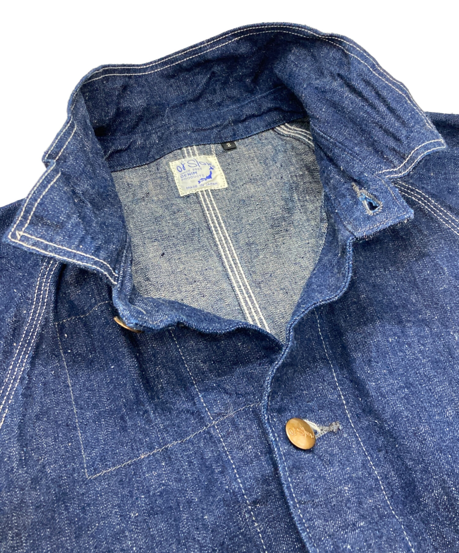 中古・古着通販】orSlow (オアスロウ) 1950カバーオール インディゴ