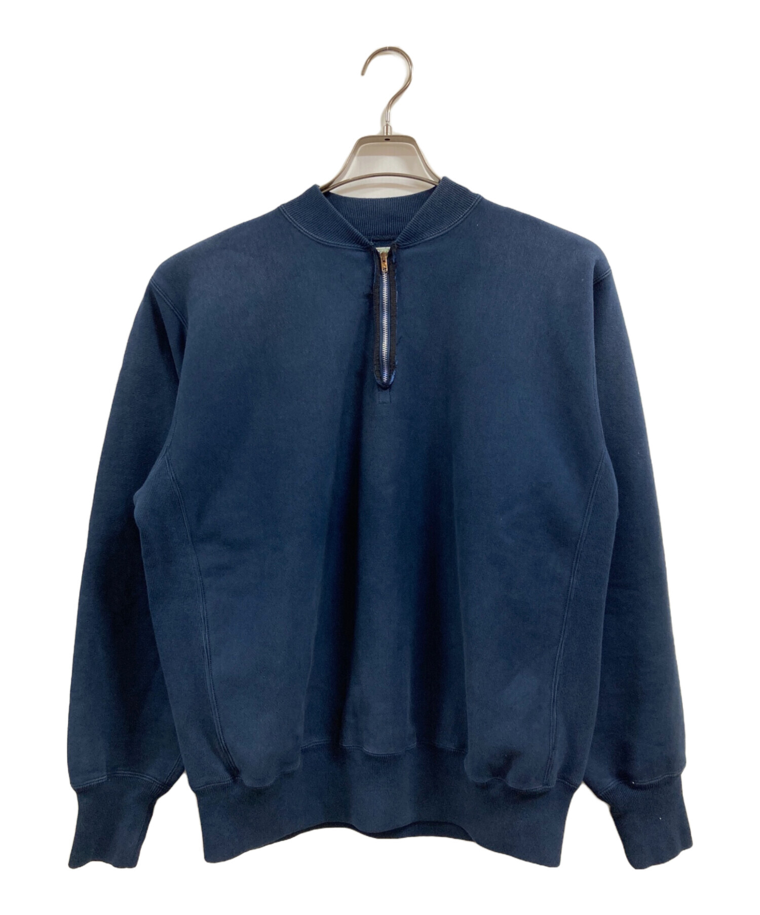 中古・古着通販】A.PRESSE (アプレッセ) Vintage Half Zip Rib Collar 中古・古着通販】A.PRESSE (アプレッセ) Vintage Half Zip Rib Collar