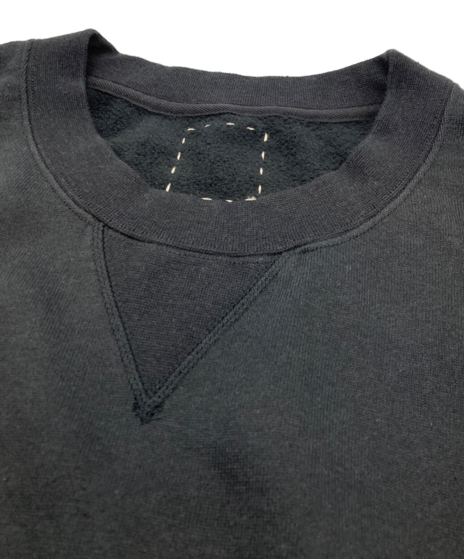 中古・古着通販】VISVIM (ビズビム) COURT SWEAT L/S ブラック サイズ