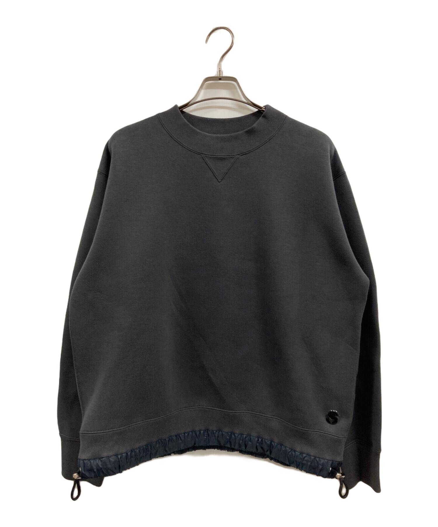 中古・古着通販】sacai (サカイ) Sponge Sweat Pullover グレー サイズ