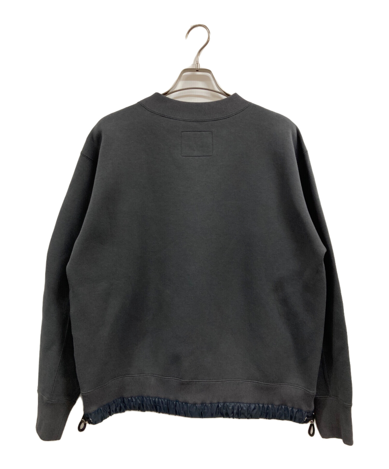 中古・古着通販】sacai (サカイ) Sponge Sweat Pullover グレー サイズ