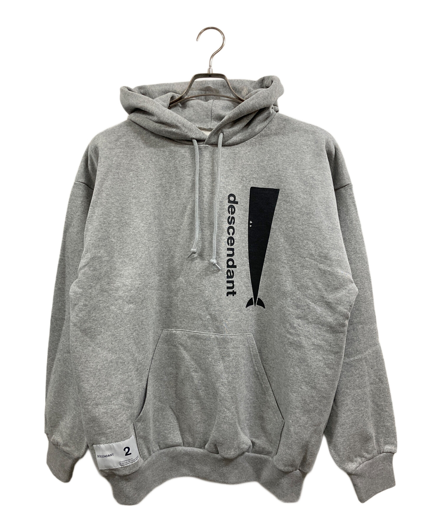 中古・古着通販】DESCENDANT (ディセンダント) CACHALOT HOODY グレー 