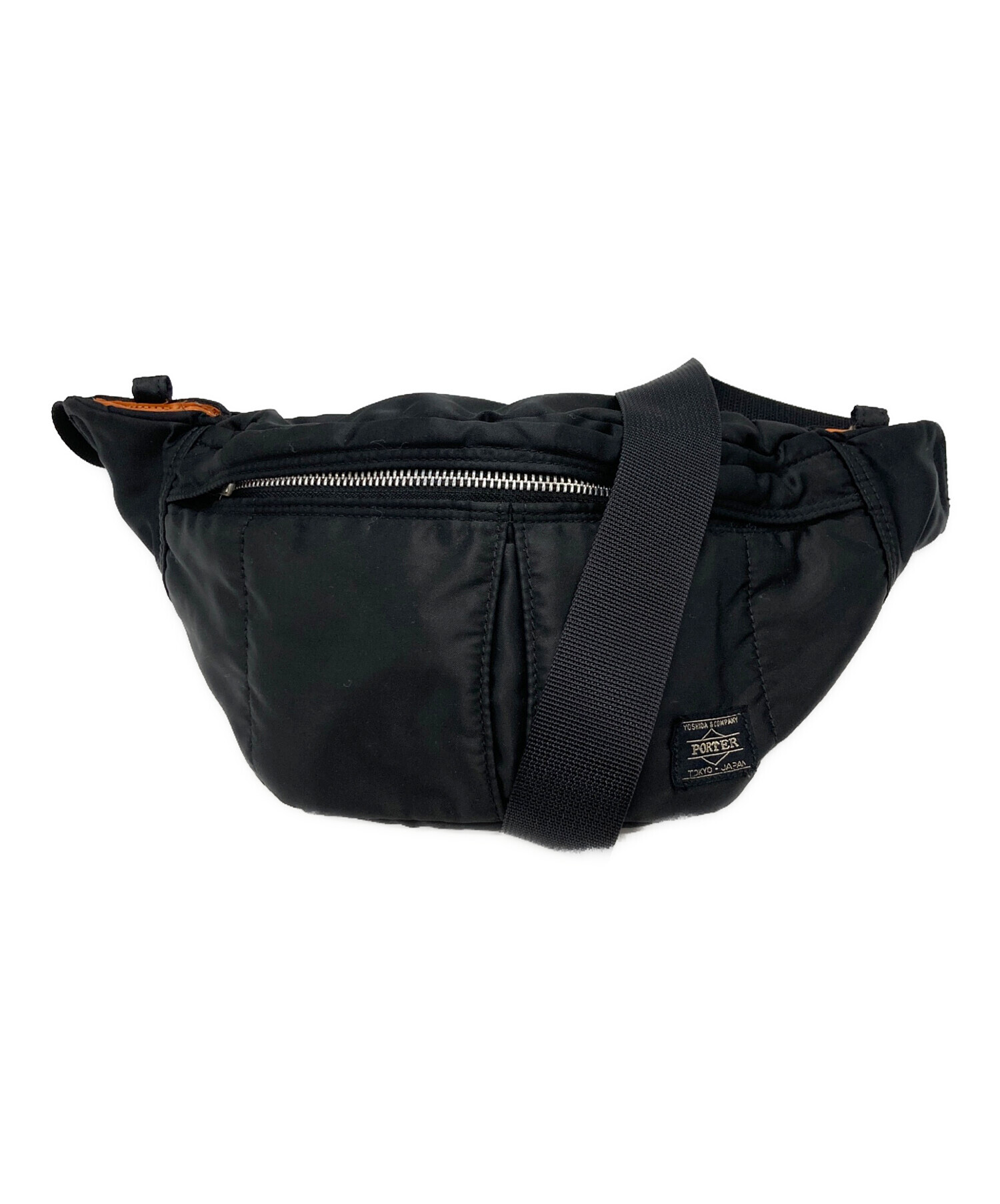 中古・古着通販】PORTER (ポーター) ウエストバッグ ブラック 