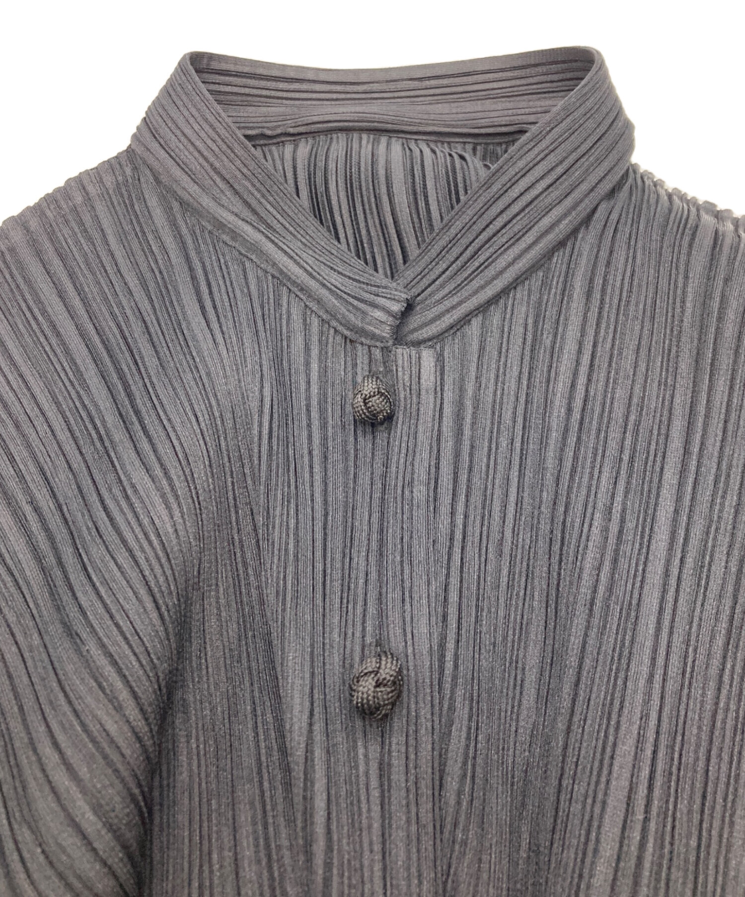 中古・古着通販】PLEATS PLEASE (プリーツプリーズ) 変形チャイナ