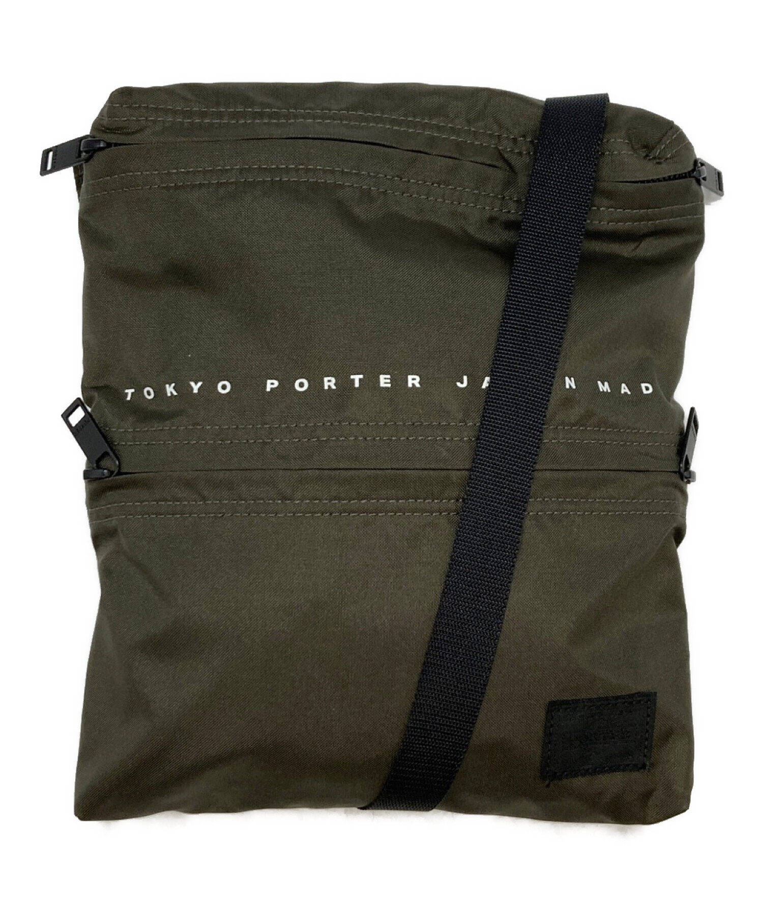 中古・古着通販】PORTER (ポーター) FLAT / フラットショルダーバッグ 