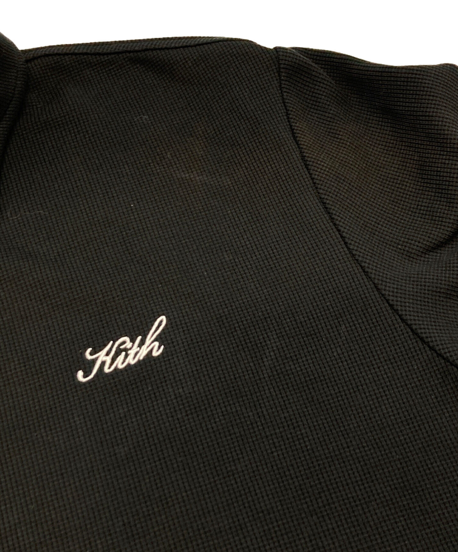 中古・古着通販】KITH (キス) クラシックロゴポロシャツ ブラック