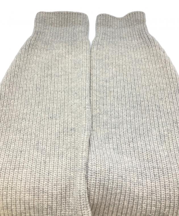 中古・古着通販】CELINE (セリーヌ) ニットパーカー グレー サイズ:XL