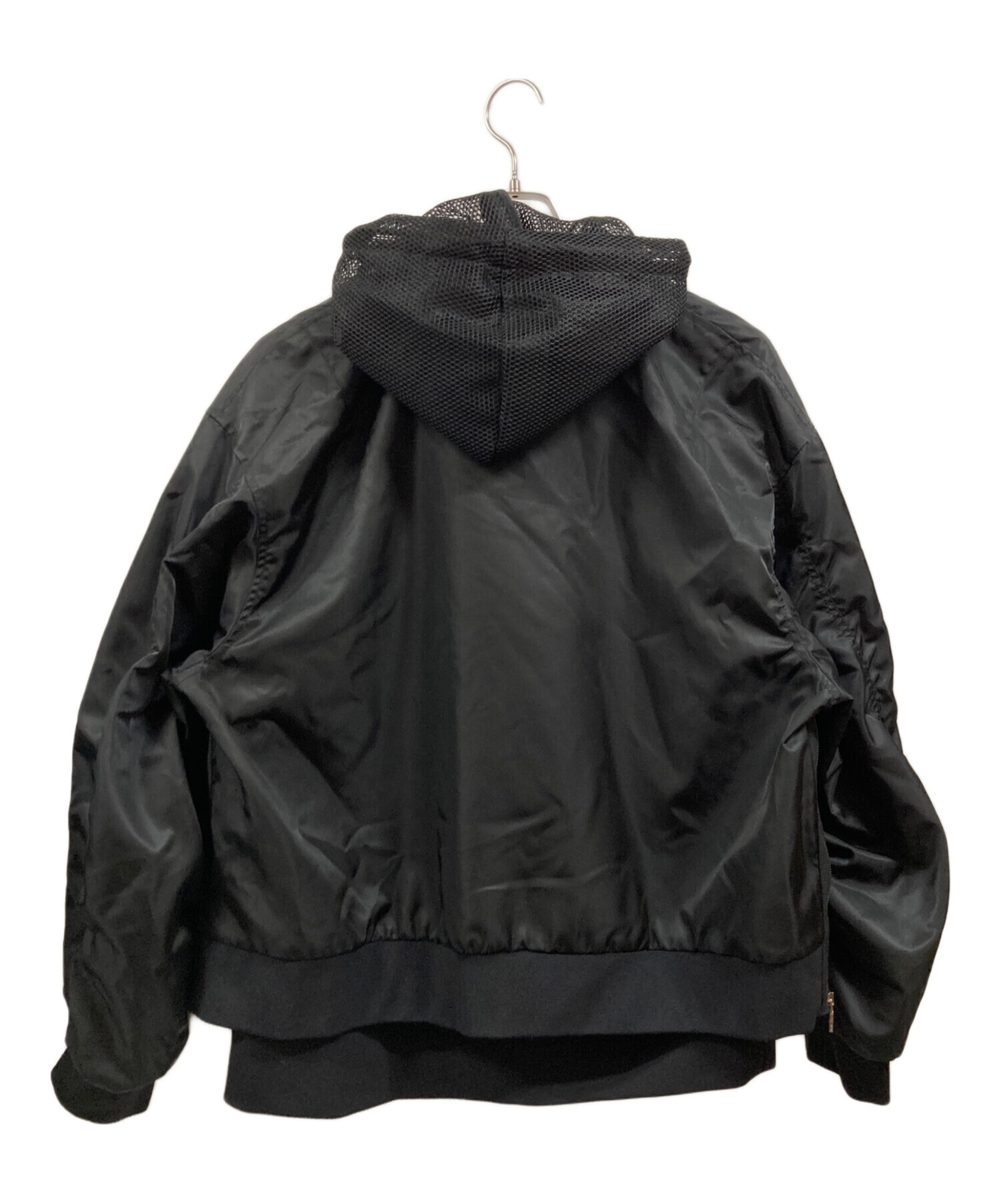 DOLCE & GABBANA ブラックフード付きジャンパーサイズ48 中古・古着通販】DOLCE & GABBANA (ドルチェ＆ガッバーナ) メッシュ