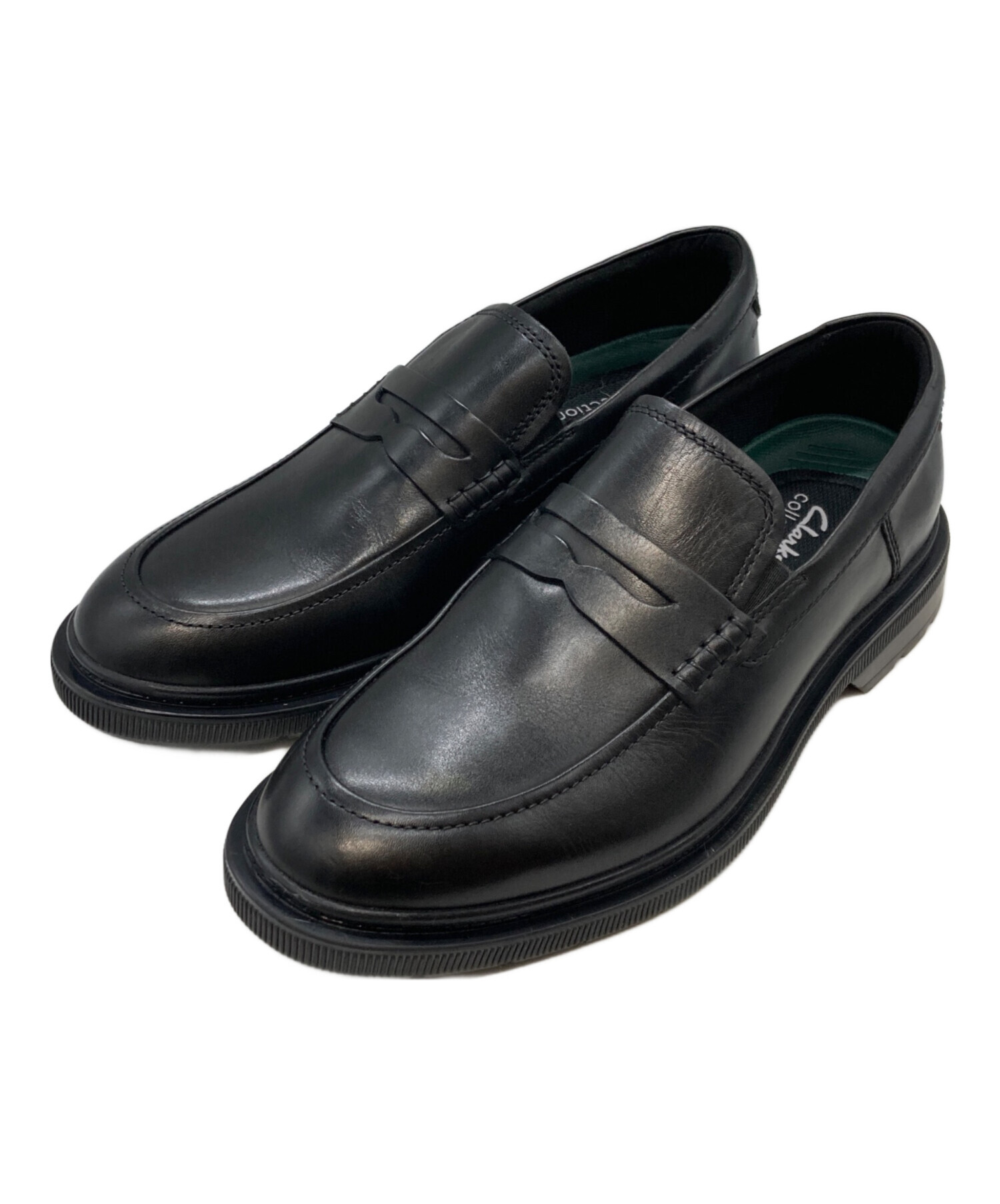 中古・古着通販】CLARKS (クラークス) Burchill Penny ブラック サイズ