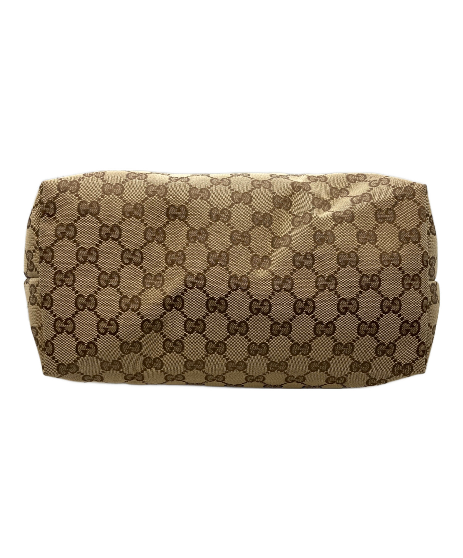 中古・古着通販】GUCCI (グッチ) パテントレザートートバッグ ブラウン 中古・古着通販】GUCCI (グッチ) パテントレザートートバッグ ブラウン