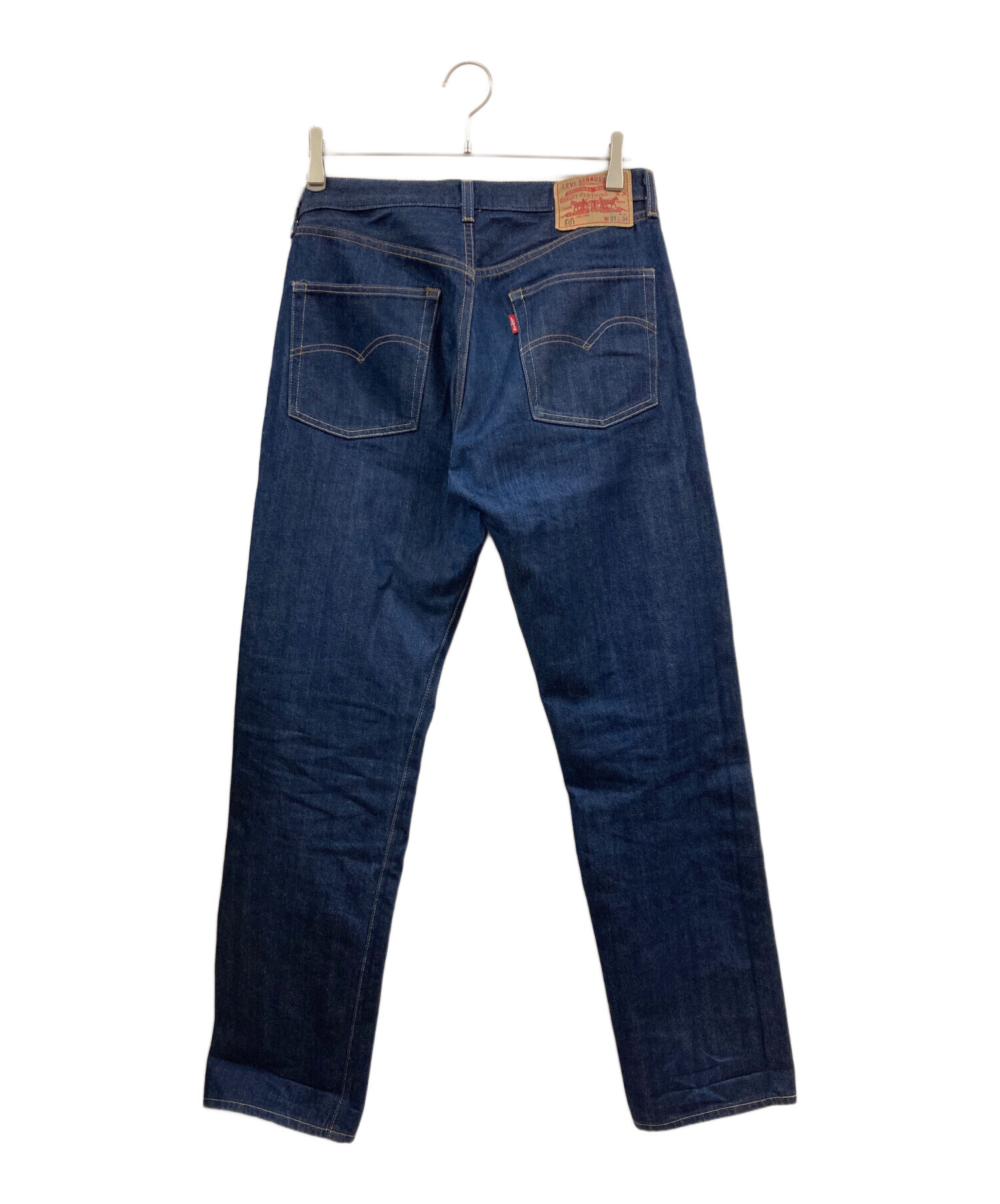 LEVIS 501XX デニムパンツ インディゴブルー W36 L34 ビッグE 中古・古着通販】LEVI'S (リーバイス) 1966年モデル 501XXデニムパン