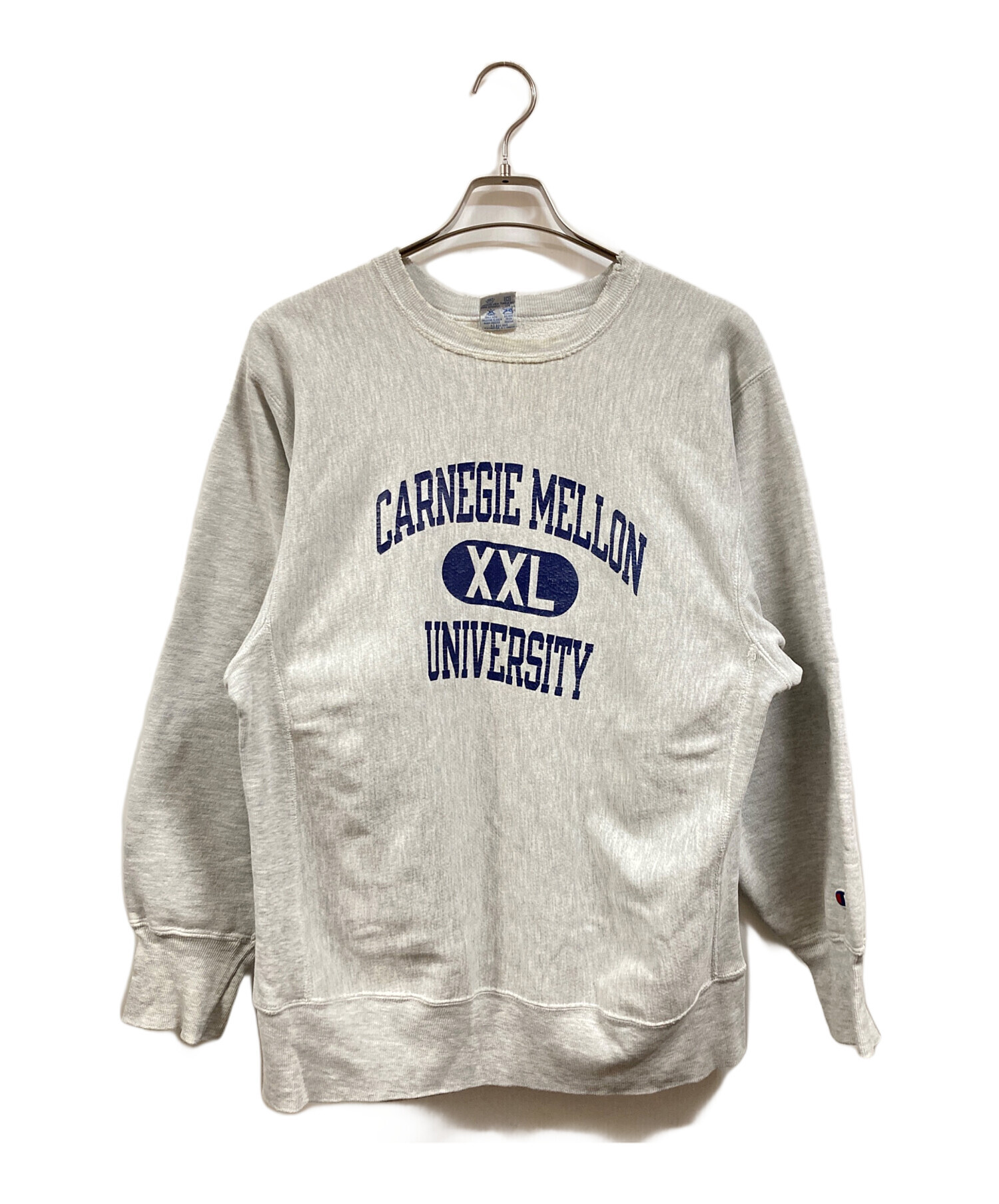 美品！刺繍タグ　Champion リバースウィーブスウェット Lサイズ 中古・古着通販】Champion (チャンピオン) 90's刺繍タグリバース