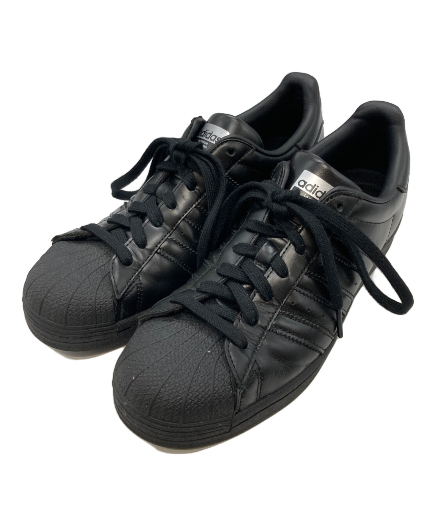中古・古着通販】adidas (アディダス) SUPERSTAR ブラック サイズ:25