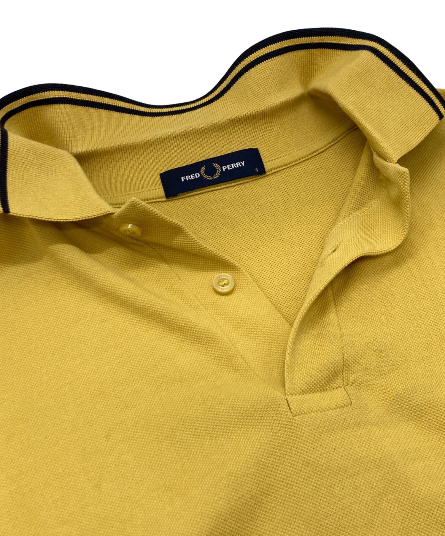 中古・古着通販】FRED PERRY (フレッドペリー) ポロシャツ イエロー