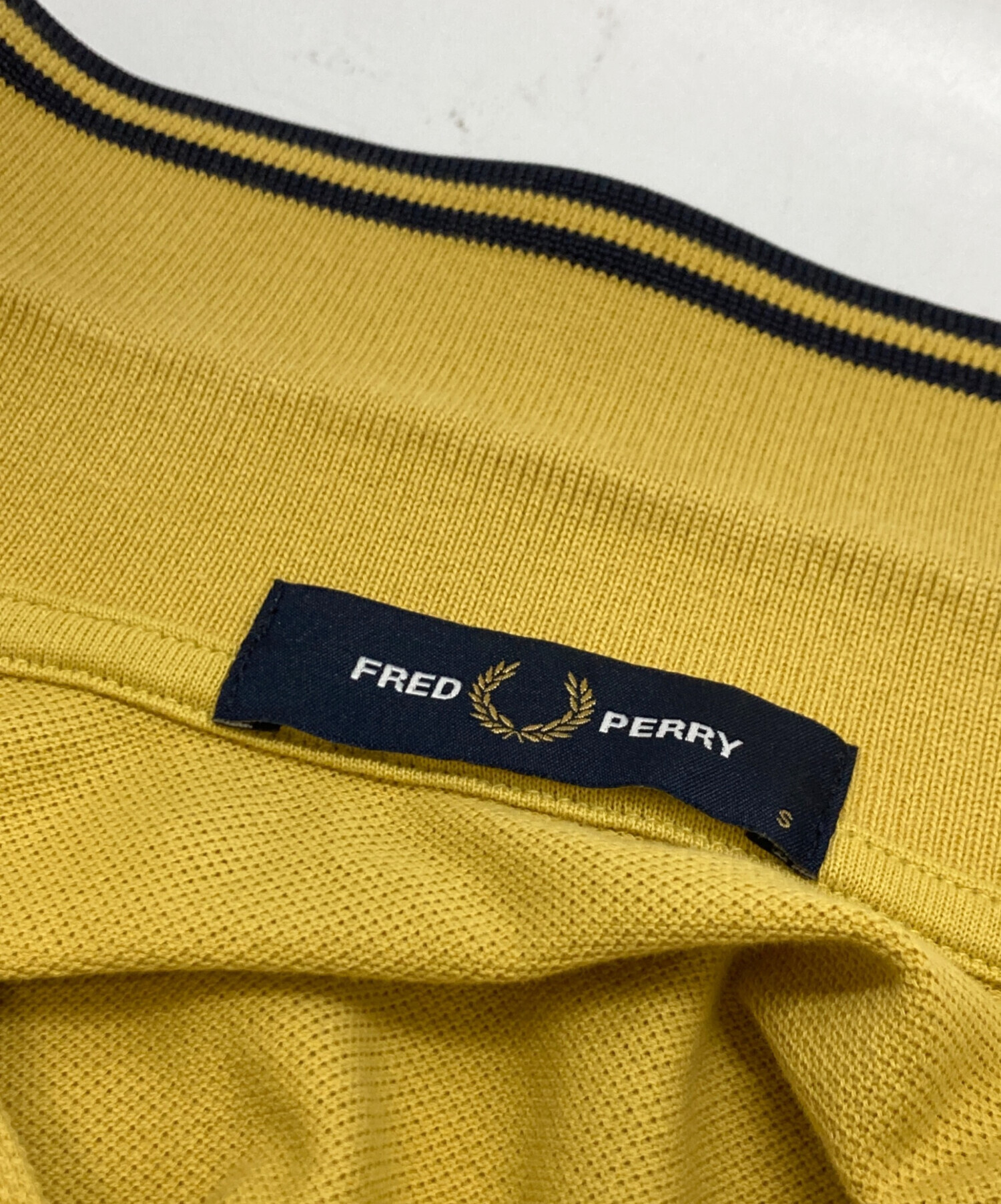 中古・古着通販】FRED PERRY (フレッドペリー) ポロシャツ イエロー