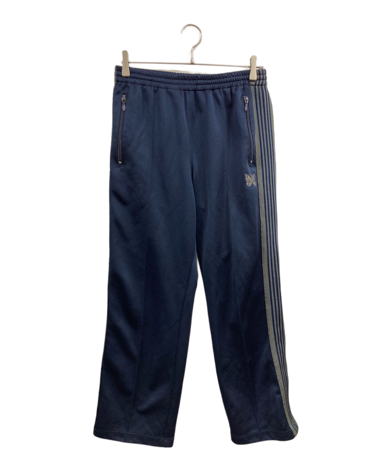 Needles ネイビー パンツ M 中古・古着通販】Needles (ニードルズ) TRACK PANT ネイビー サイズ:S