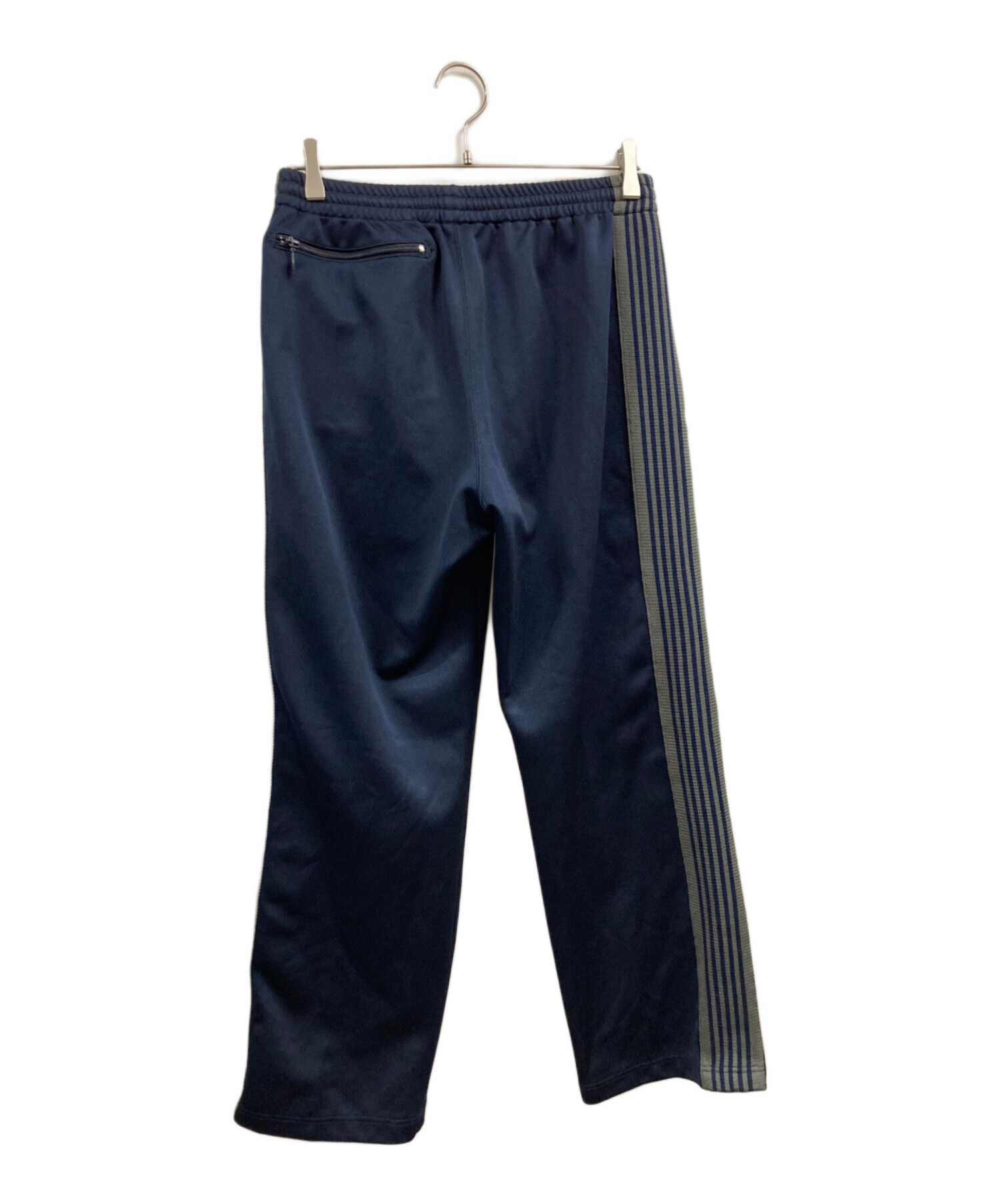 Needles ネイビーパンツ Lサイズ 中古・古着通販】Needles (ニードルズ) TRACK PANT ネイビー サイズ:S