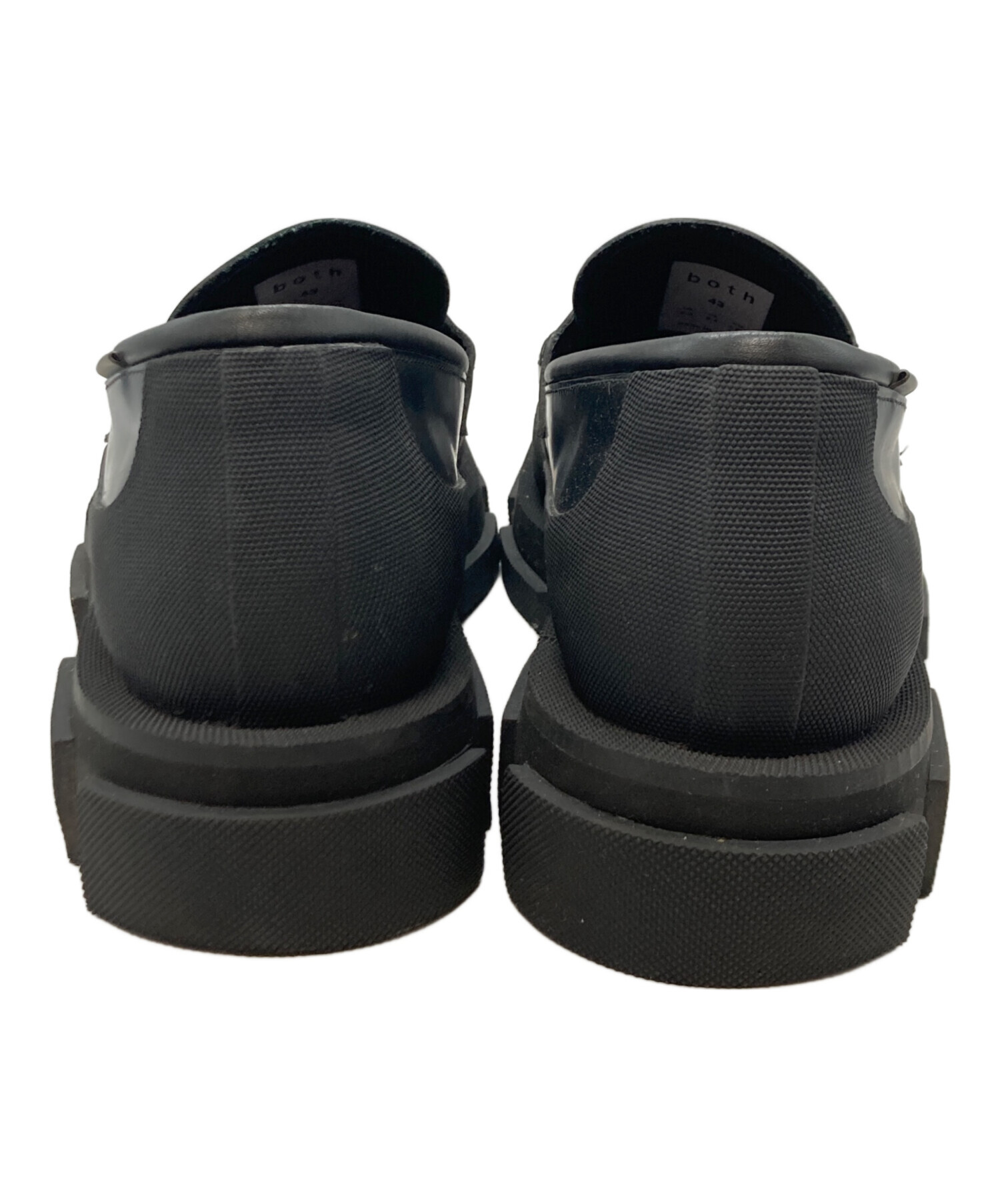 中古・古着通販】both (ボース) GAO LOAFER SPAZZOLATO ブラック