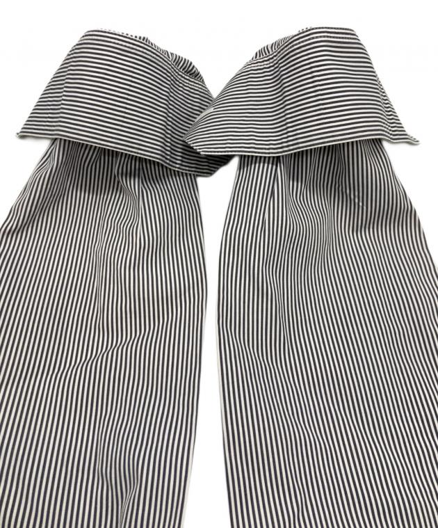 中古・古着通販】CELINE (セリーヌ) ストライプシャツ ネイビー×ブルー