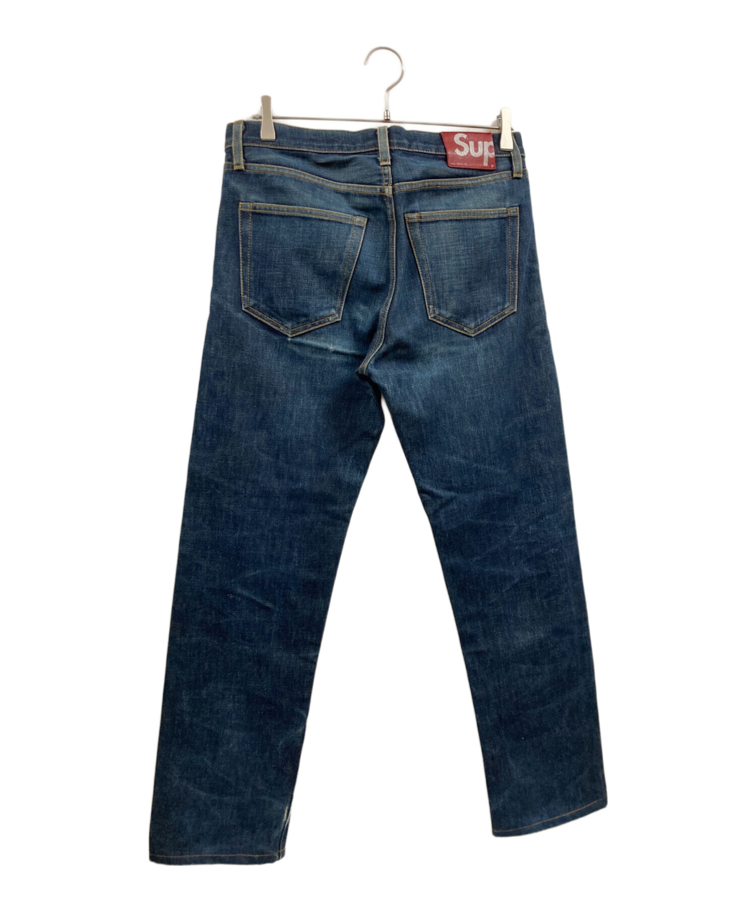 中古・古着通販】SUPREME (シュプリーム) RIGID SLIM JEANS インディゴ