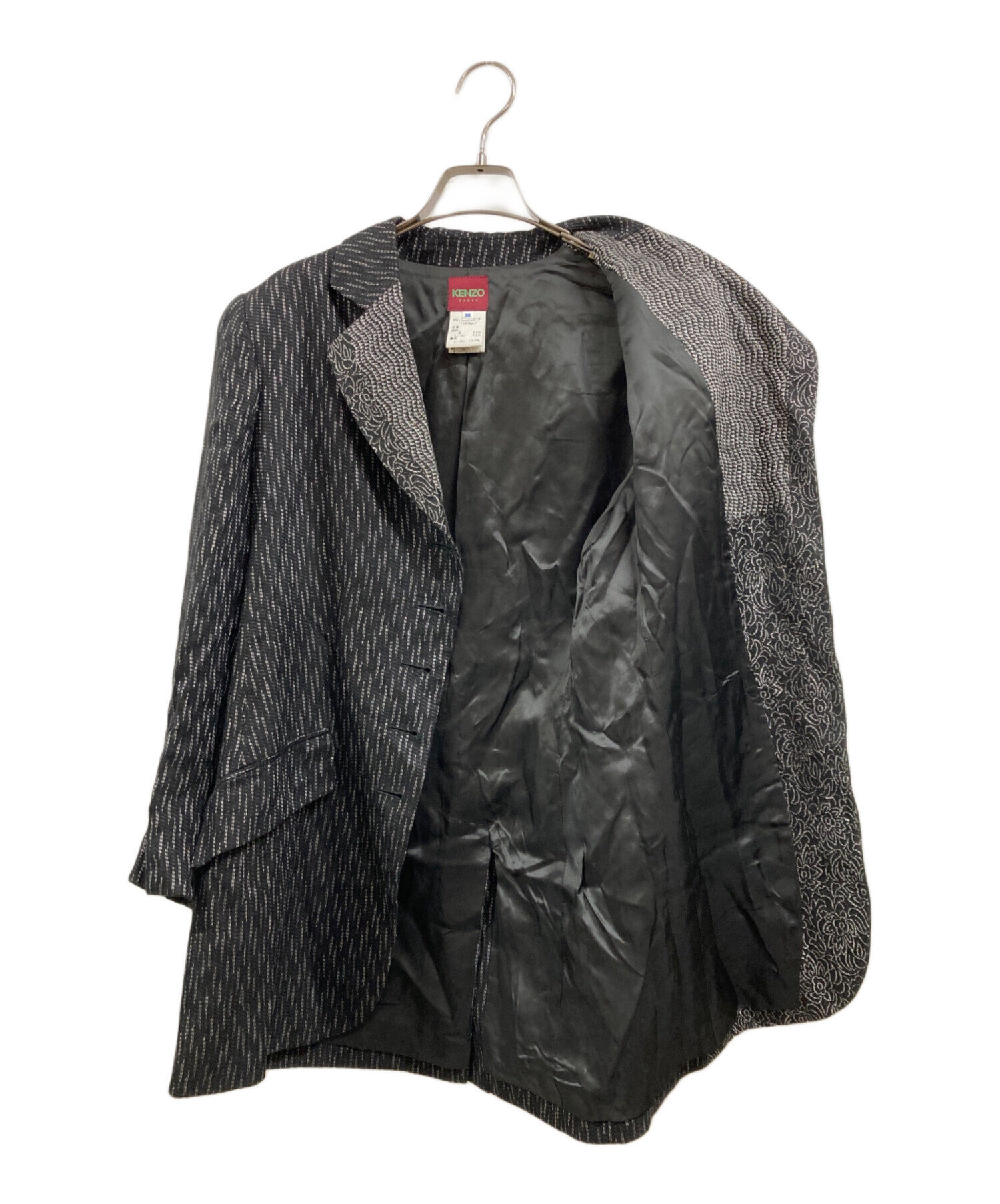 中古・古着通販】KENZO (ケンゾー) テーラードジャケット ブラック 