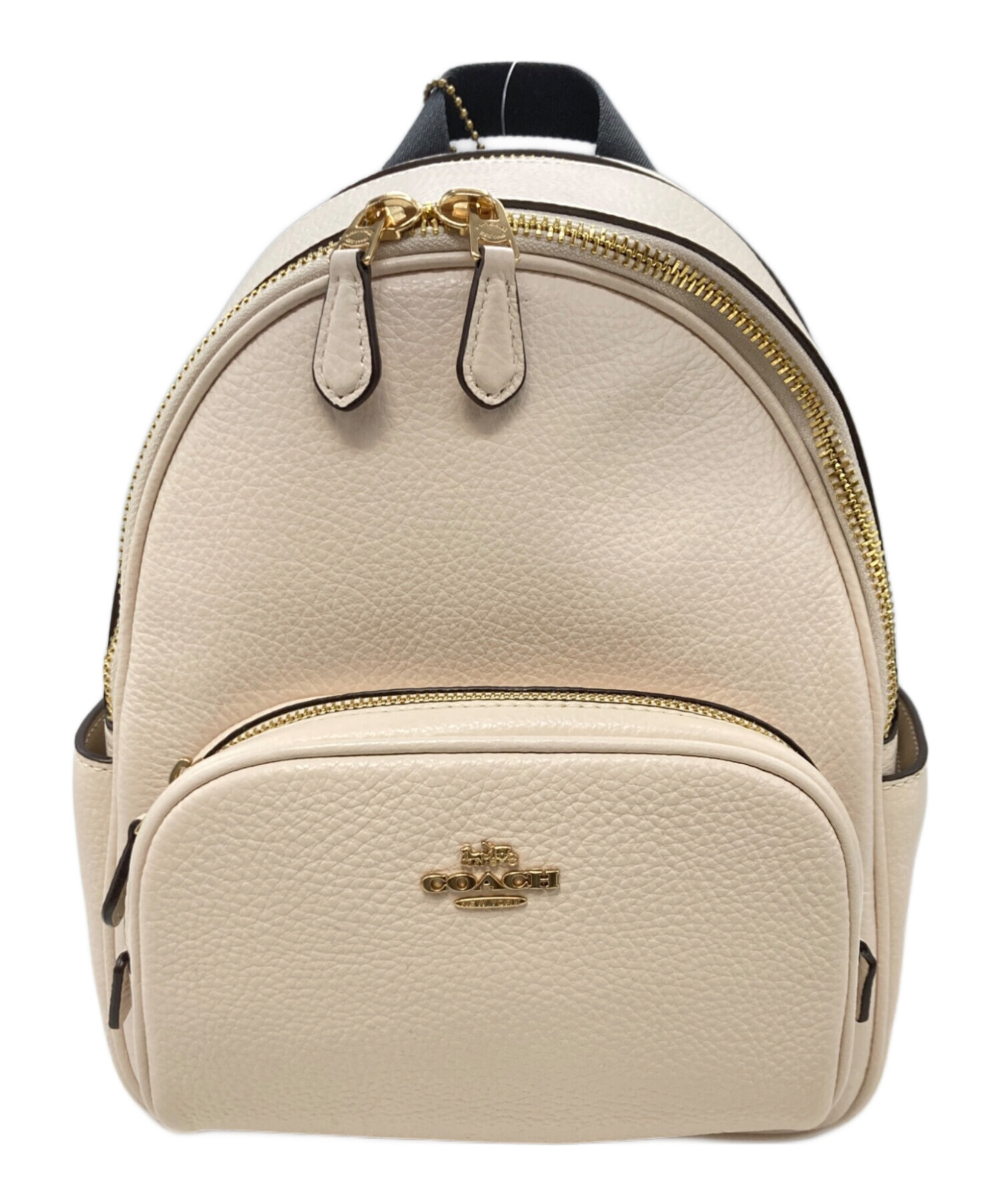 【新品未使用】COACH　コーチ　ミニリュック　レディース 中古・古着通販】COACH (コーチ) ミニレザーリュック ホワイト
