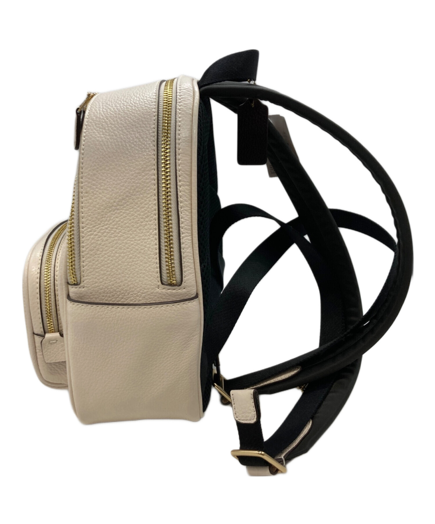 中古・古着通販】COACH (コーチ) ミニレザーリュック ホワイト