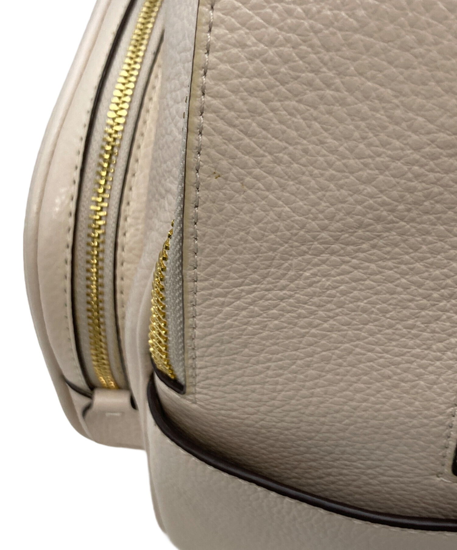 中古・古着通販】COACH (コーチ) ミニレザーリュック ホワイト