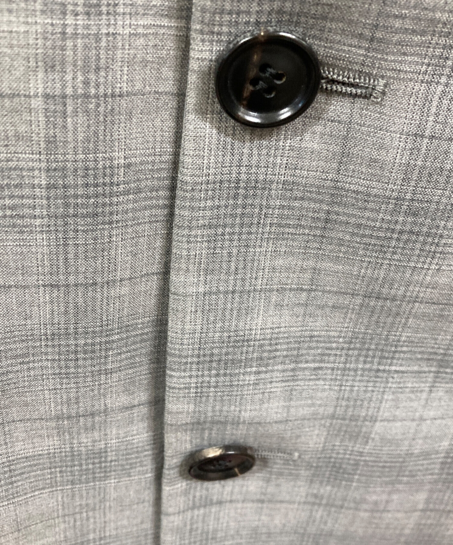 中古・古着通販】Dior (ディオール) チェックセットアップ グレー
